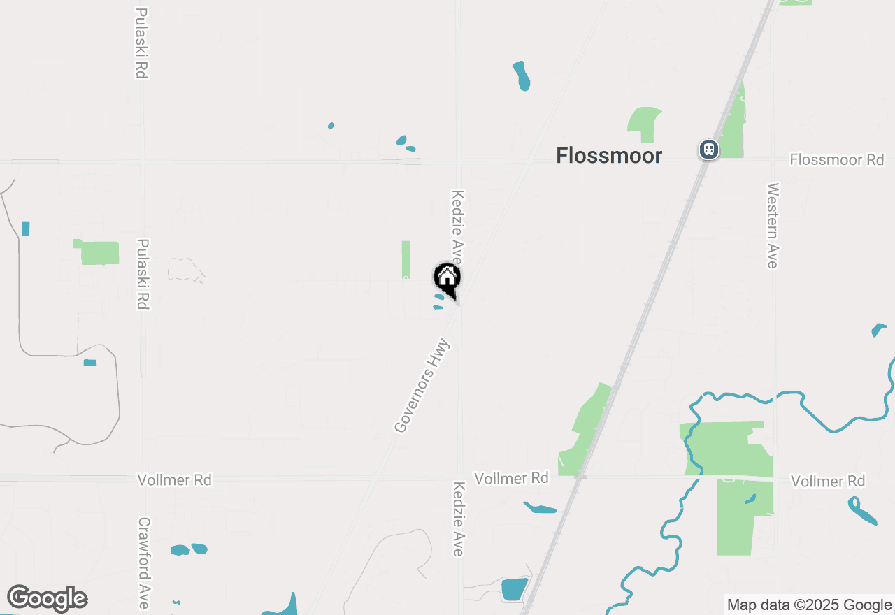 Map of 1450 Tanglewood Street #1B, Flossmoor, IL 60422