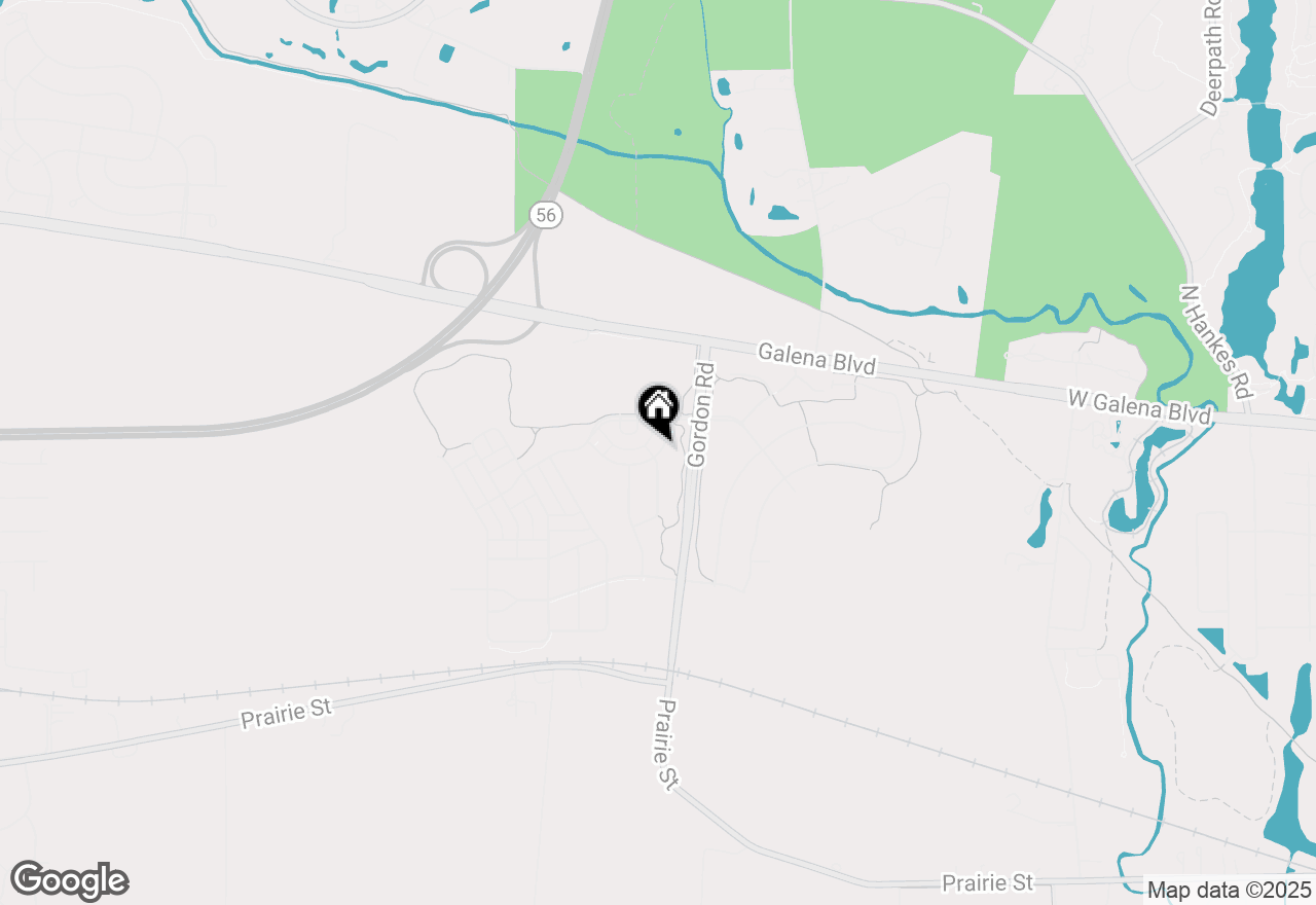 Map of 1442 Cornell Circle, Sugar Grove, IL 60554