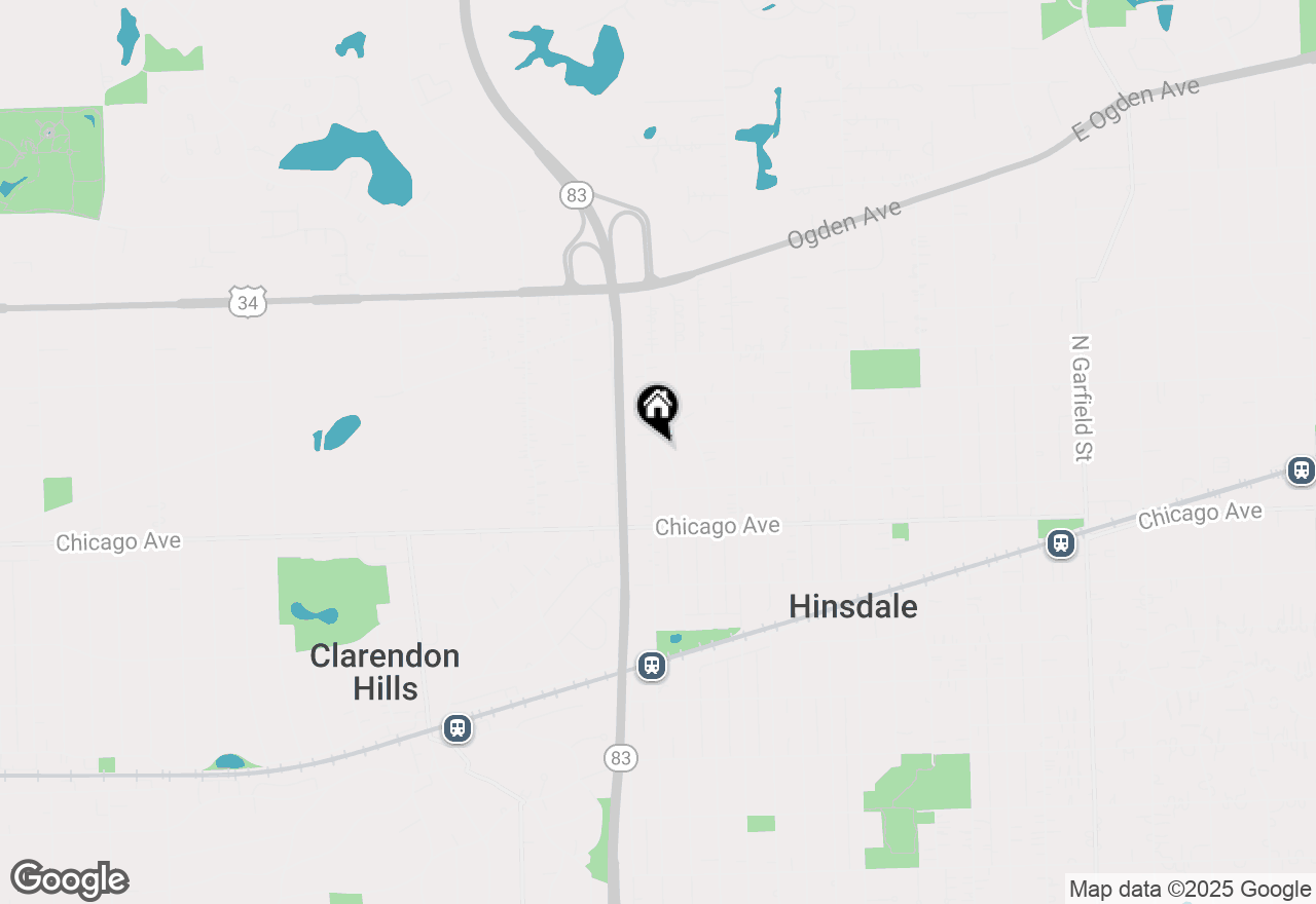 Map of 140 N Quincy Street, Hinsdale, IL 60521