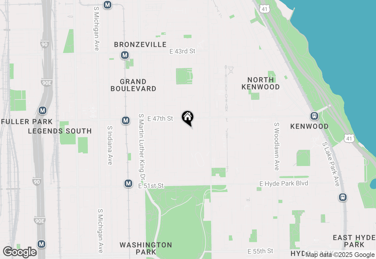 Map of 4743 S Champlain Avenue, Chicago, IL 60615