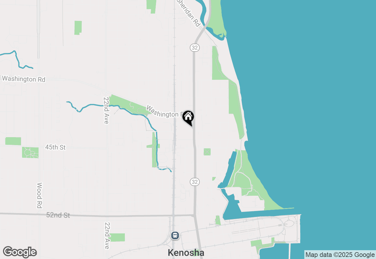 Map of 918 43rd St, Kenosha, WI 53140