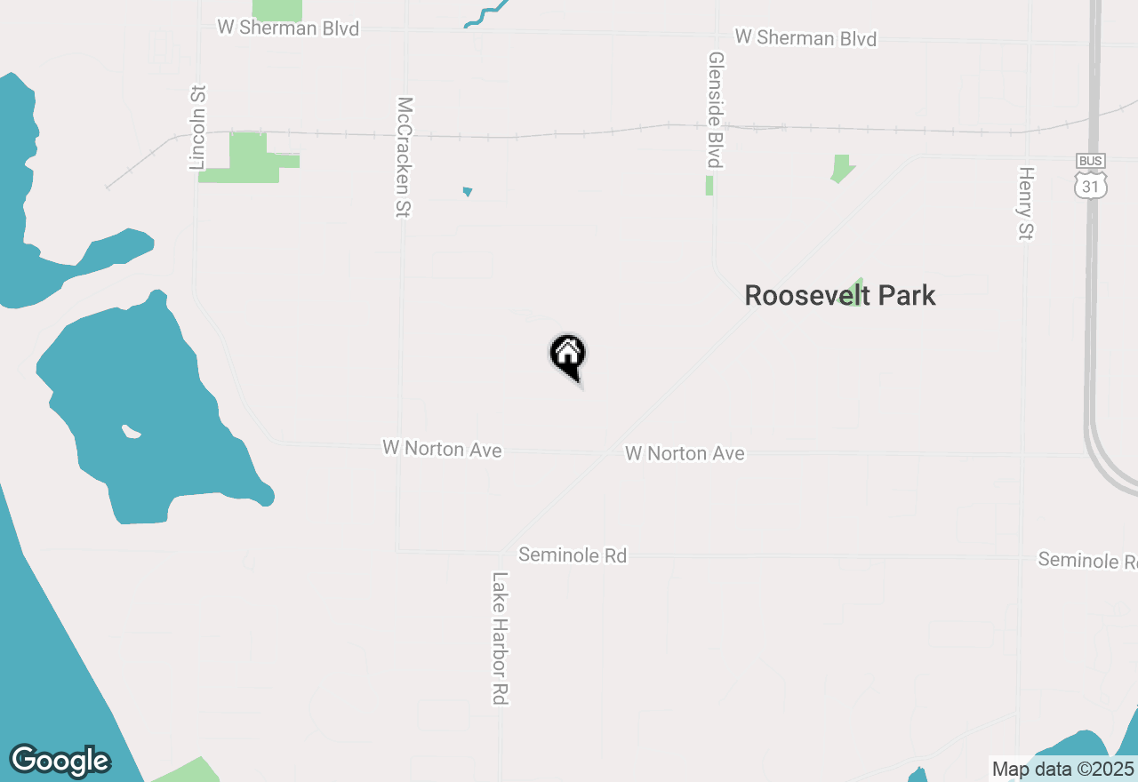 Map of 1674 Columbus Avenue, Norton Shores, MI 49441