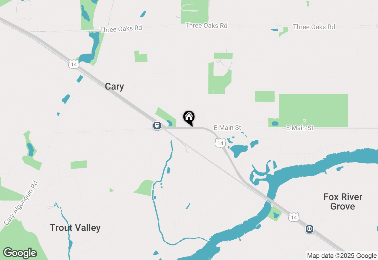 Map of 33 E Main Street, Cary, IL 60013