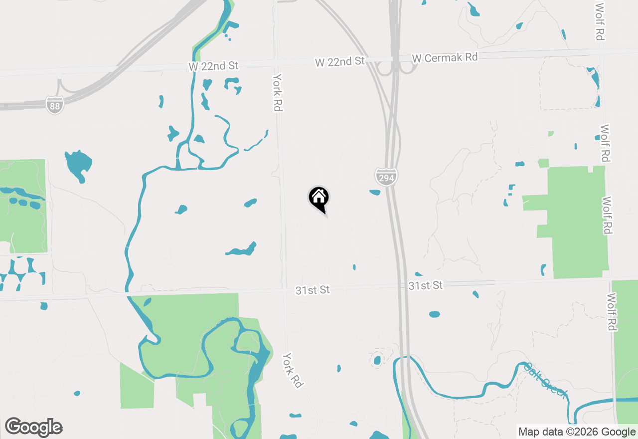 Map of 11 Windsor Drive, Oak Brook, IL 60523