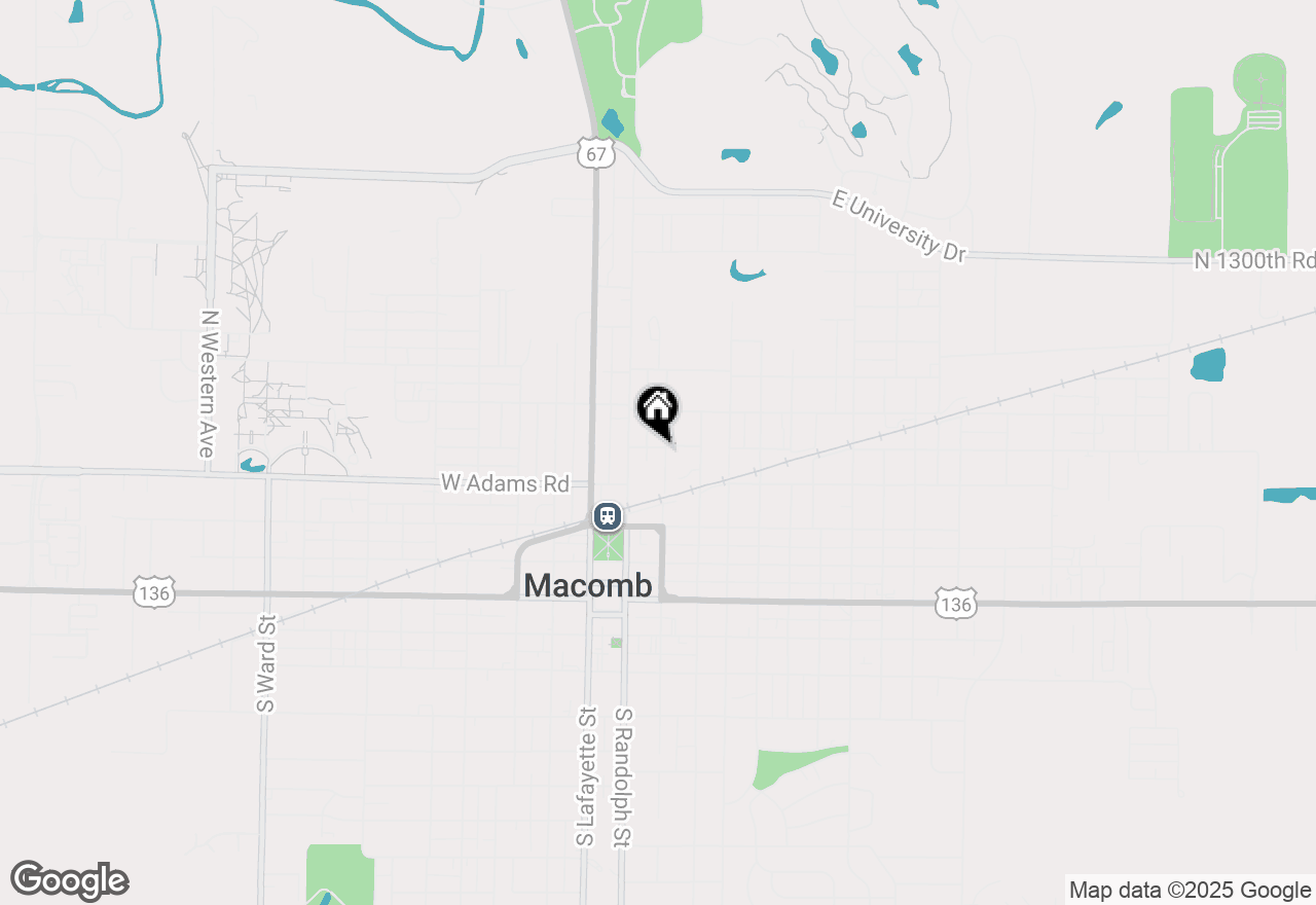 Map of 440 N Campbell Street, Macomb, IL 61455