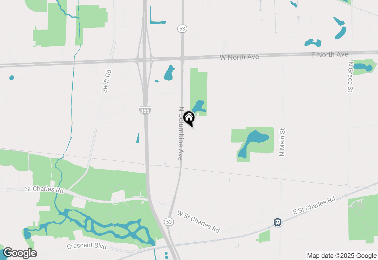 Map of 519 West Pleasant Lane #519, Lombard, IL 60148