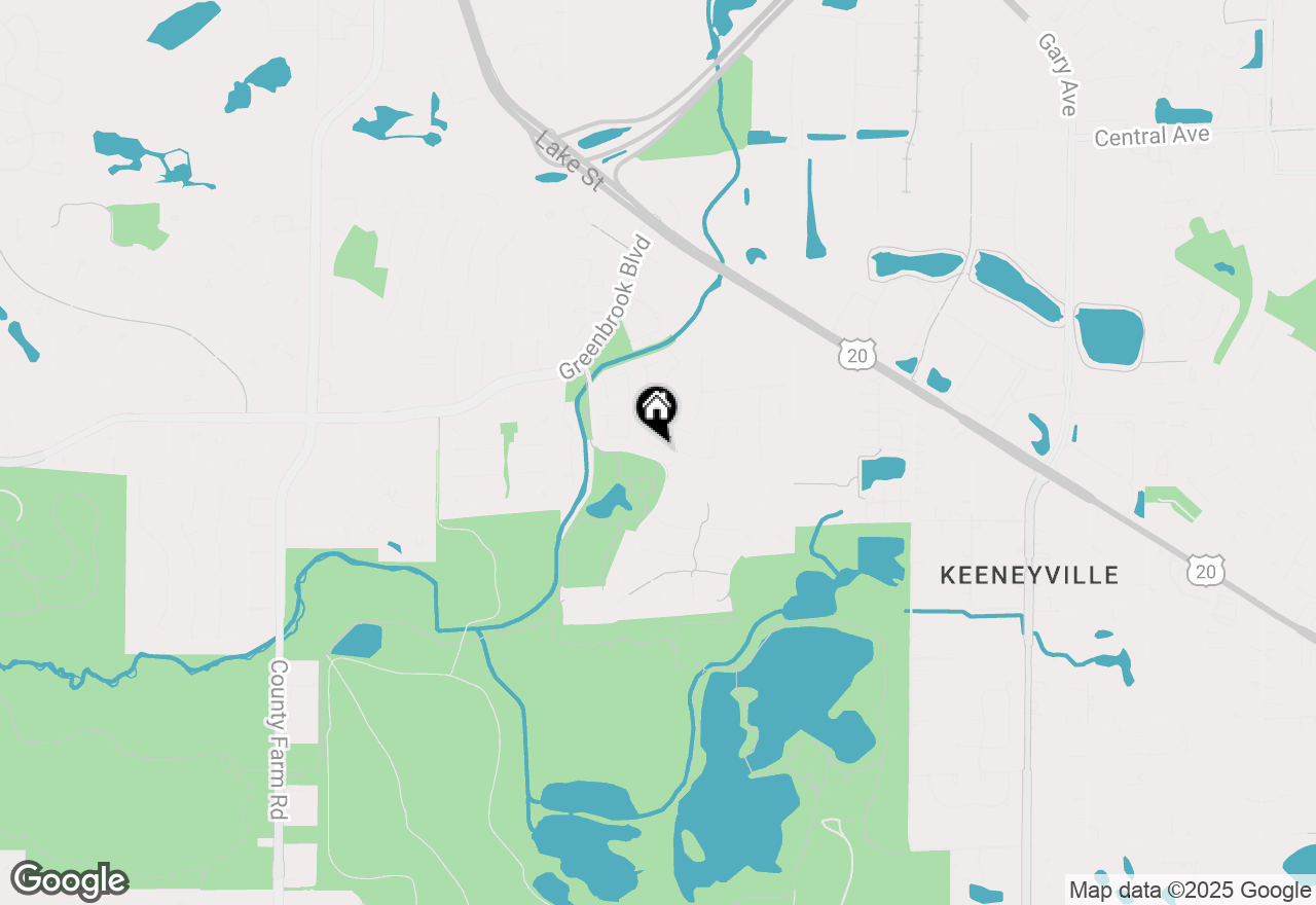 Map of 5449 Arlington Drive, Hanover Park, IL 60133