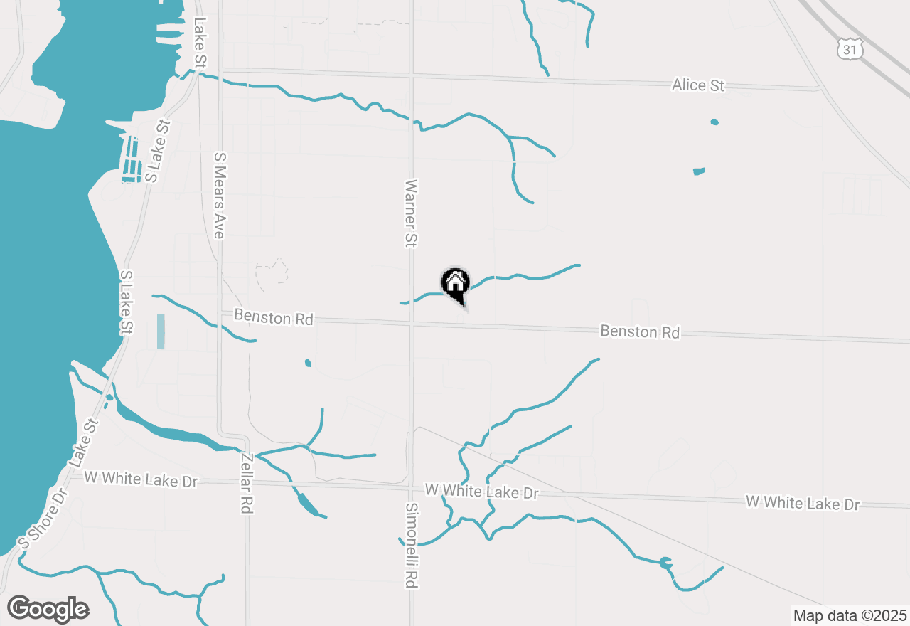 Map of 924 Fairlawn Court, Whitehall, MI 49461