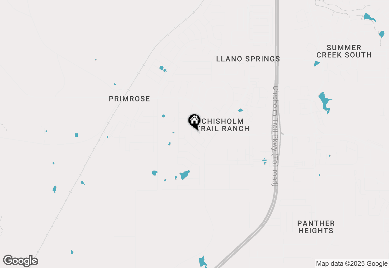 Map of 6761 Iron Oak Road, Fort Worth, TX 76036