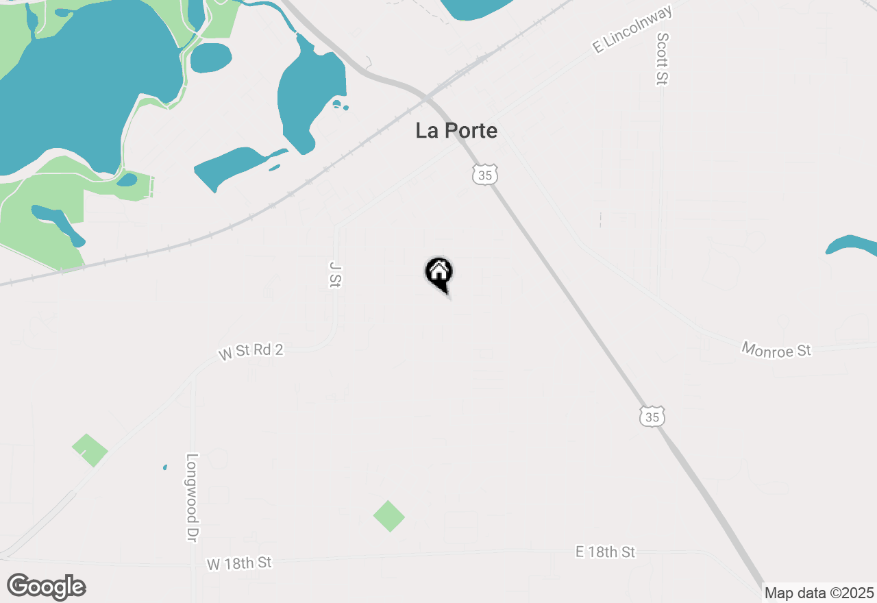 Map of 415 E Street, La Porte, IN 46350