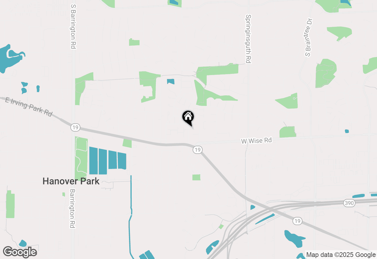 Map of 800 Old Salem Circle, Hanover Park, IL 60133