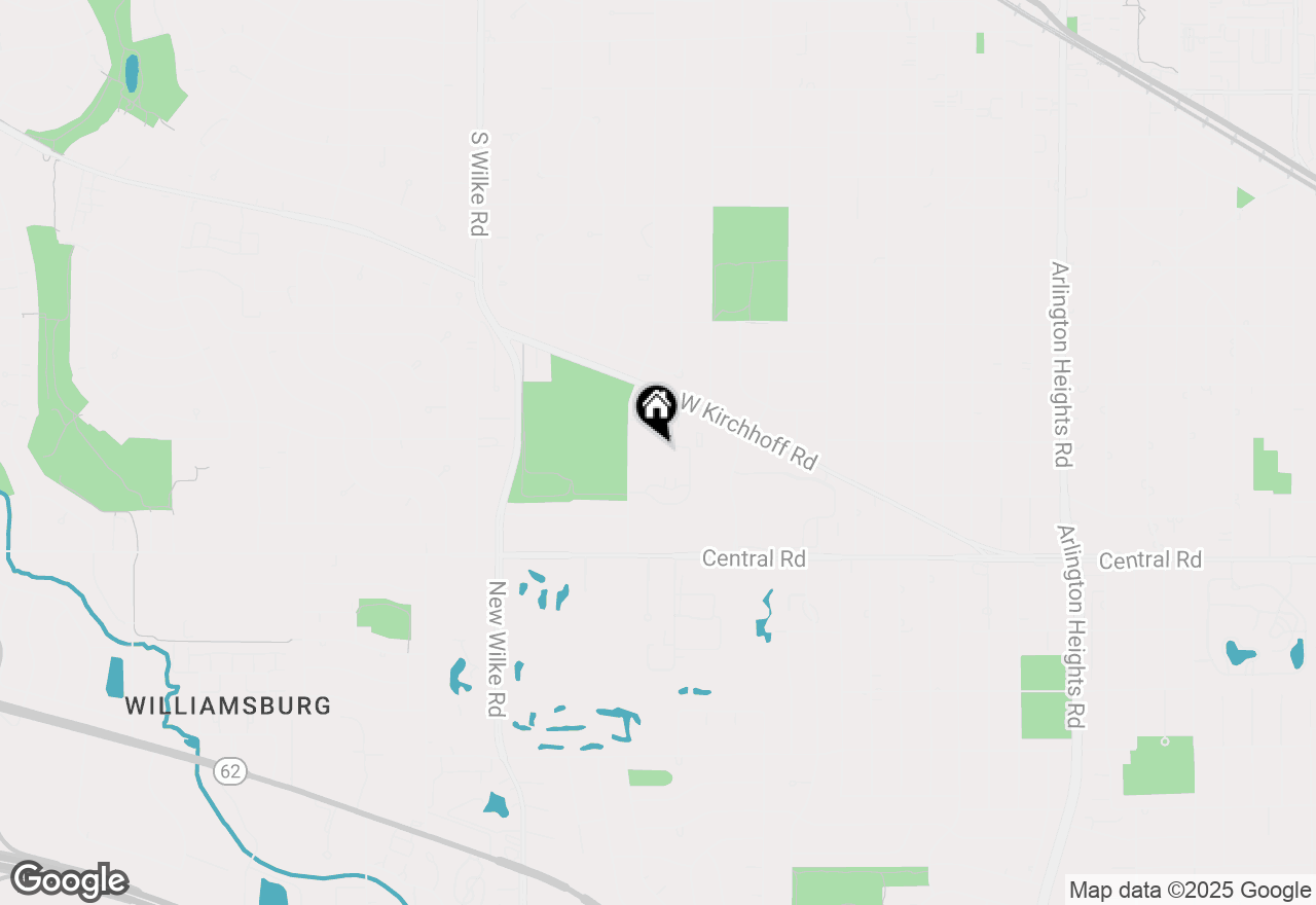 Map of 831 S Dwyer Avenue #C, Arlington Heights, IL 60005