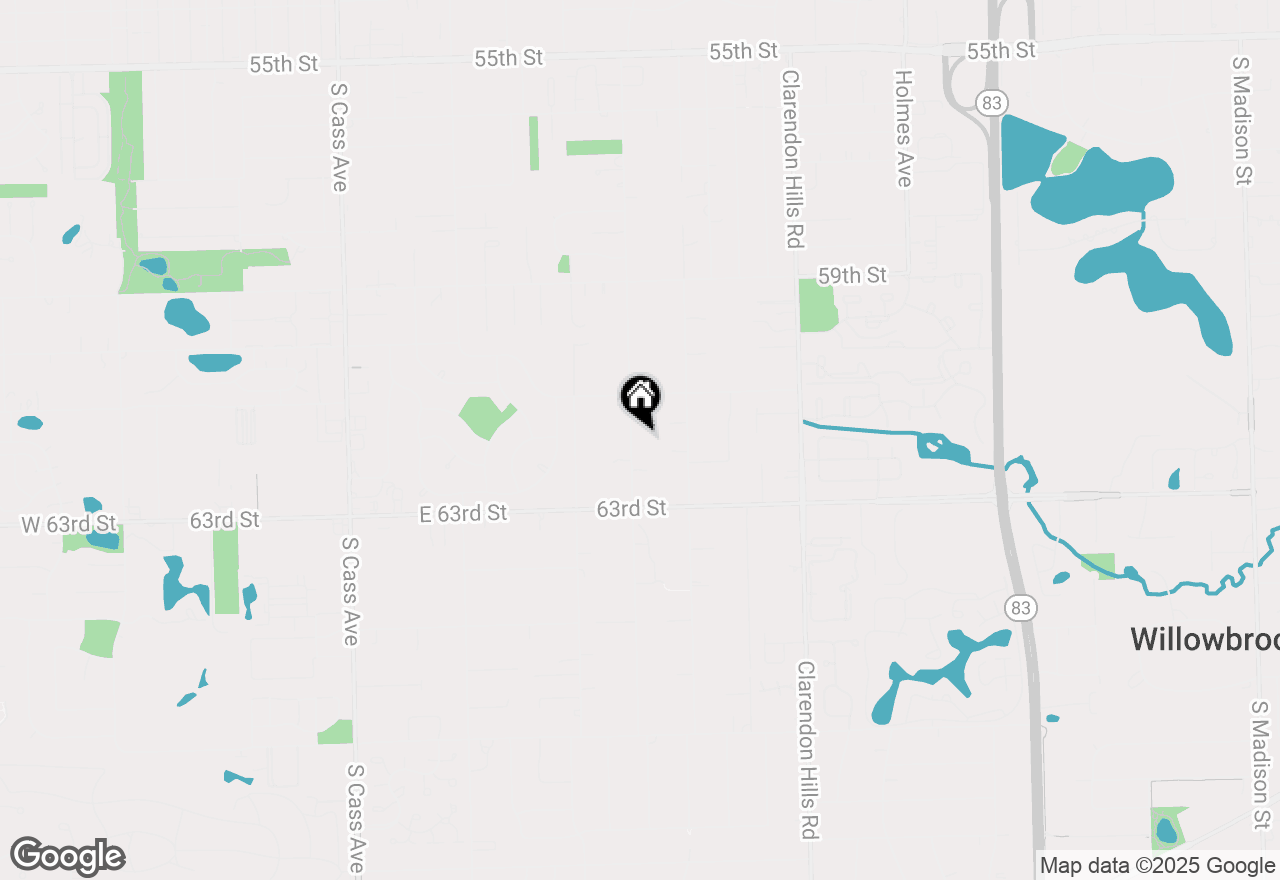 Map of 6145 Western Avenue, Willowbrook, IL 60527