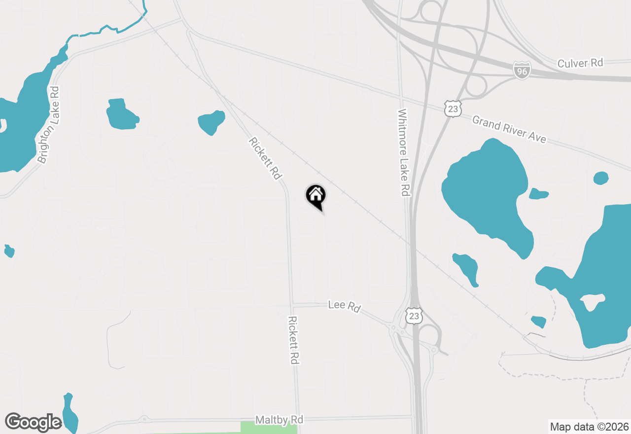 Map of 326 Redmaple Lane #365, Brighton, MI 48116