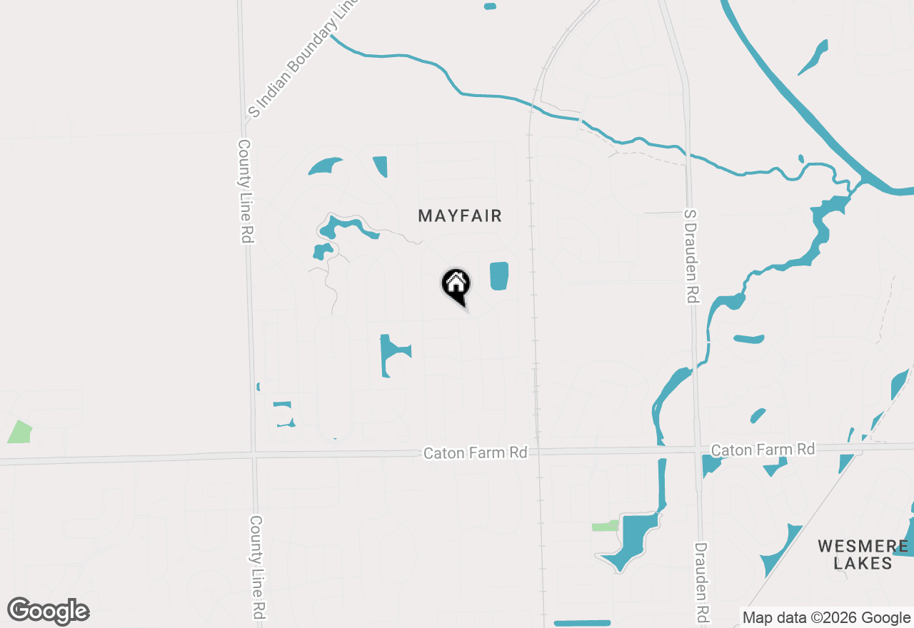 Map of 6517 Langsford Lane, Plainfield, IL 60586