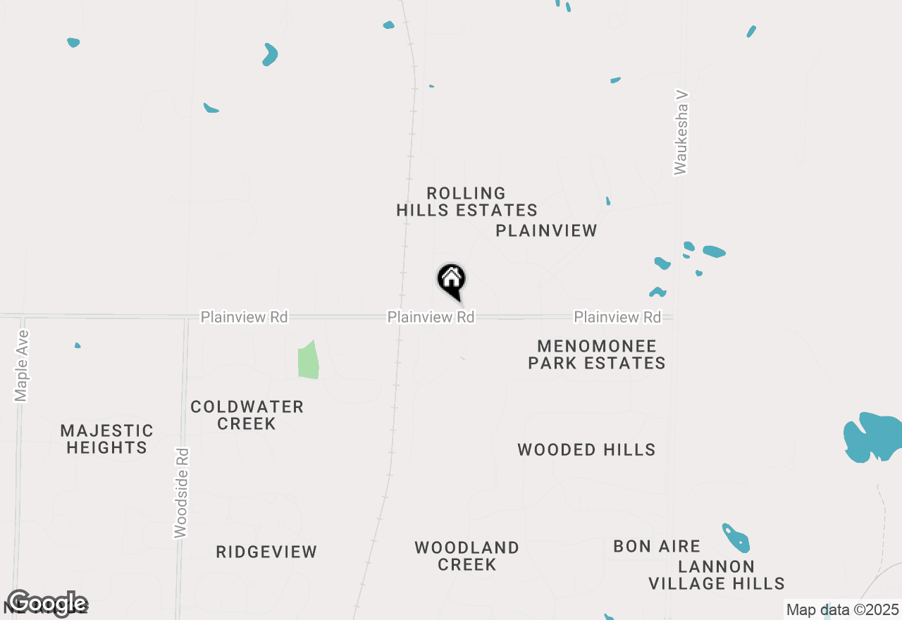 Map of W226N8019 Longview Dr, Lisbon, WI 53089