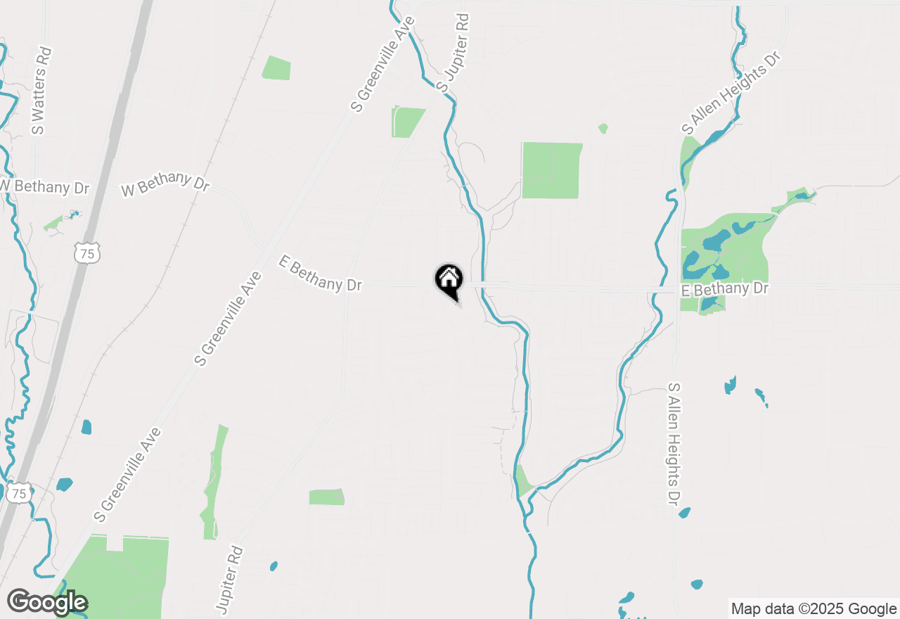 Map of 810 Fall Drive, Allen, TX 75002