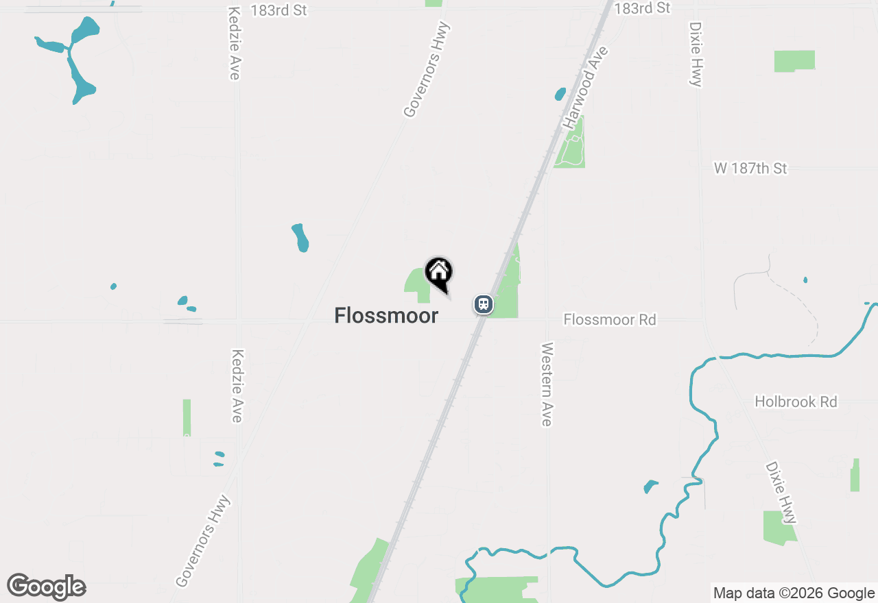 Map of 2640 Central Drive #1N, Flossmoor, IL 60422