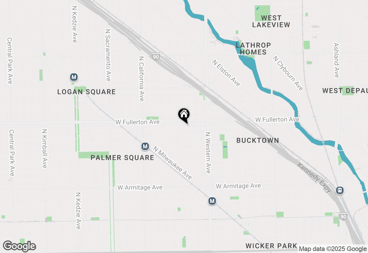 Map of 2546 W Medill Avenue, Chicago, IL 60647