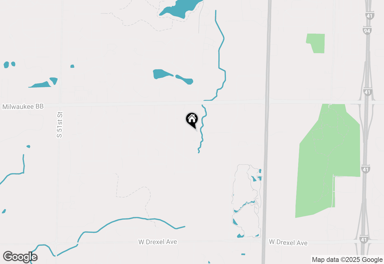 Map of 7251 S 35th St, Franklin, WI 53132