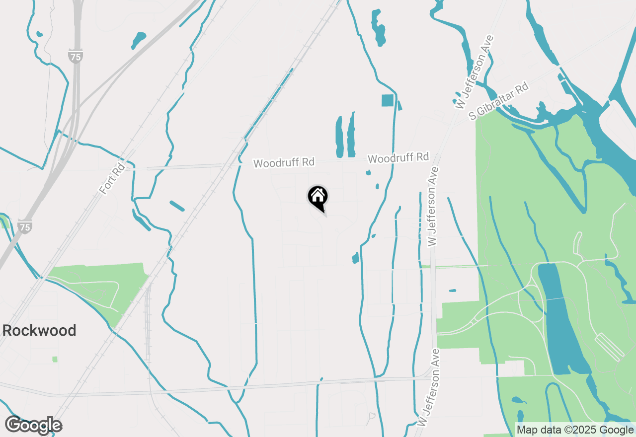 Map of 4169 N Grande Way, Trenton, MI 48173