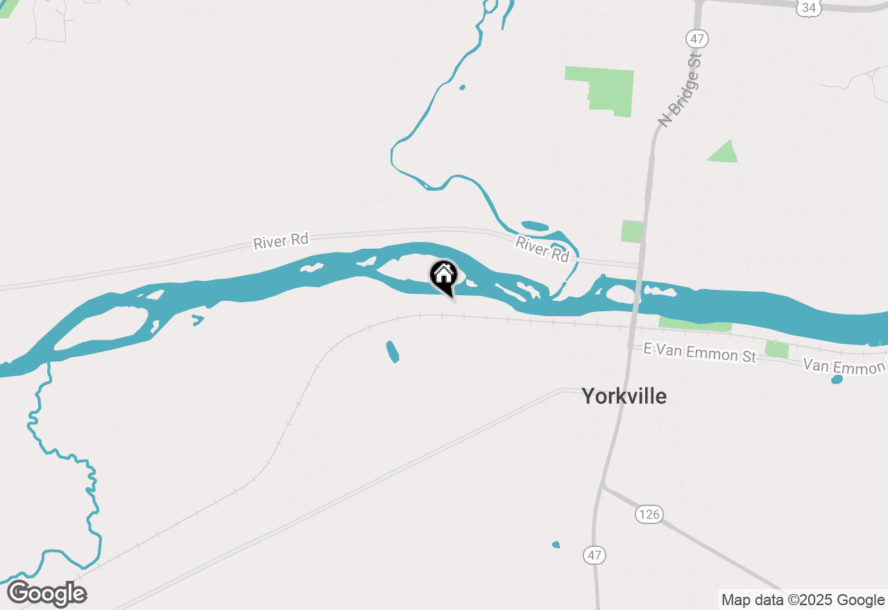 Map of 609 River Birch Drive, Yorkville, IL 60560