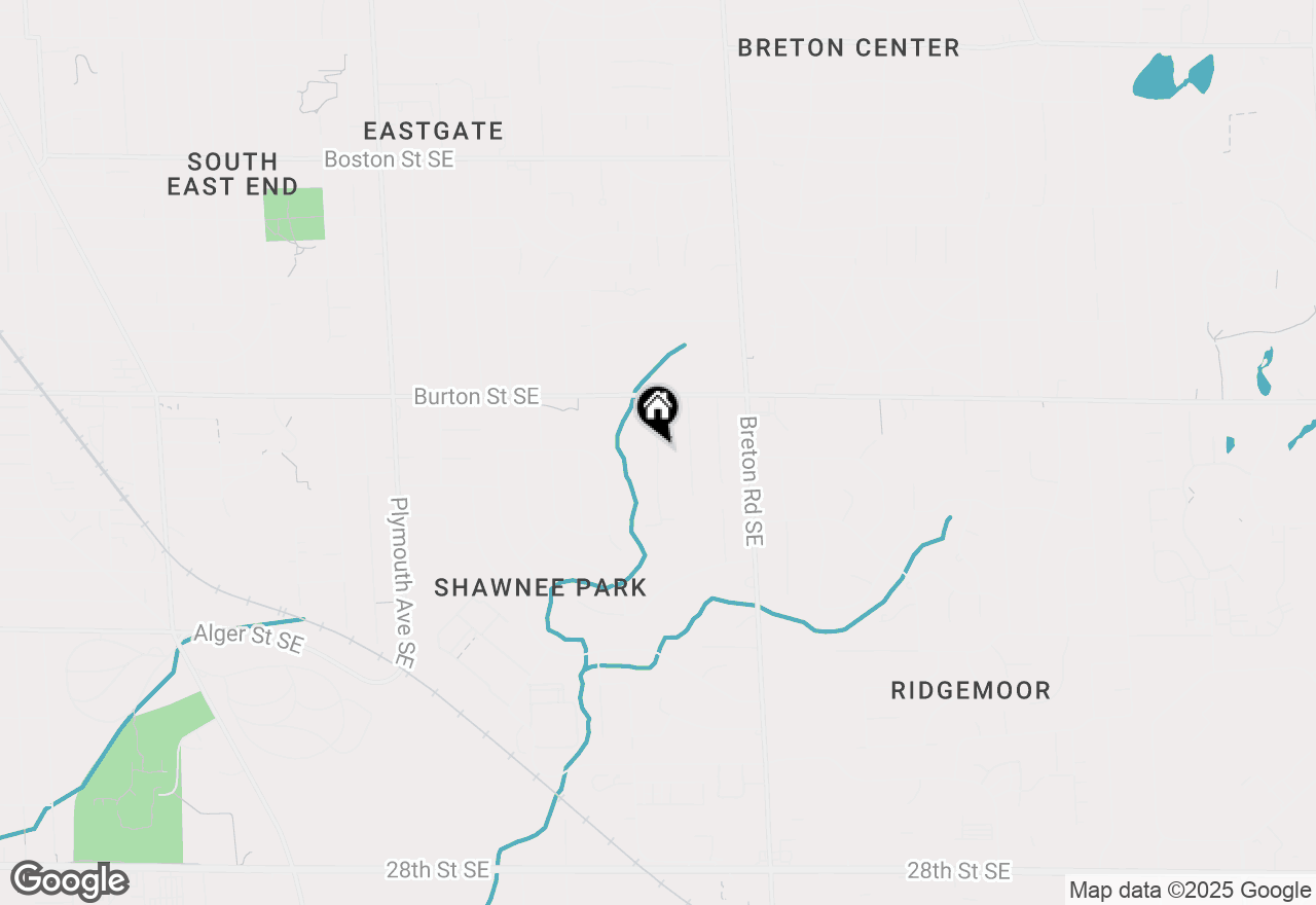 Map of 2134 Omena Drive Se, Grand Rapids, MI 49506