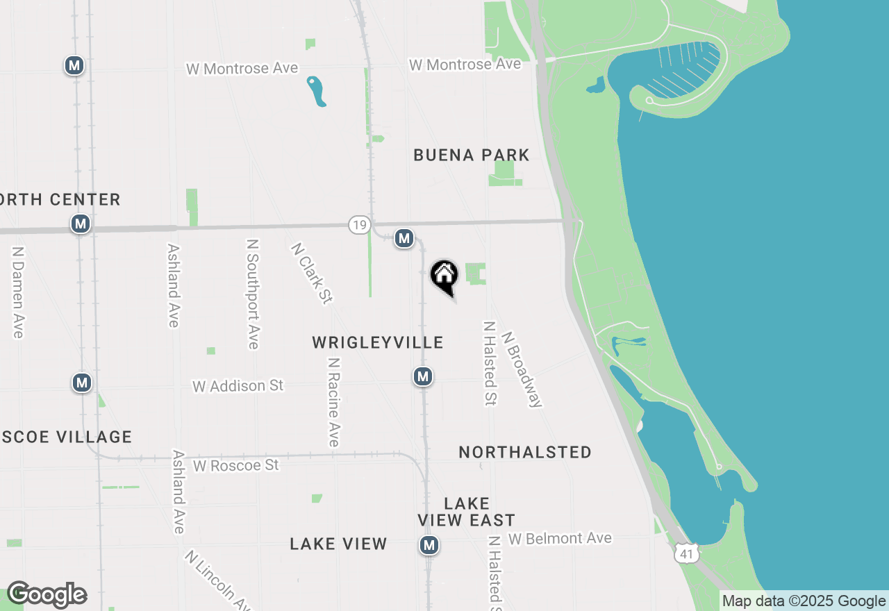 Map of 3758 N Fremont Street #1, Chicago, IL 60613