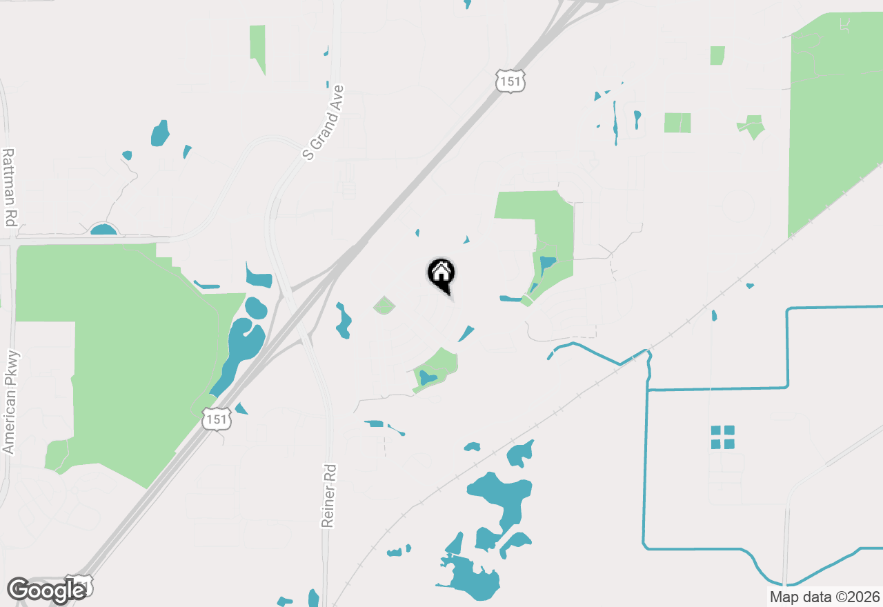 Map of 1452 Wild Iris Street, Sun Prairie, WI 53590