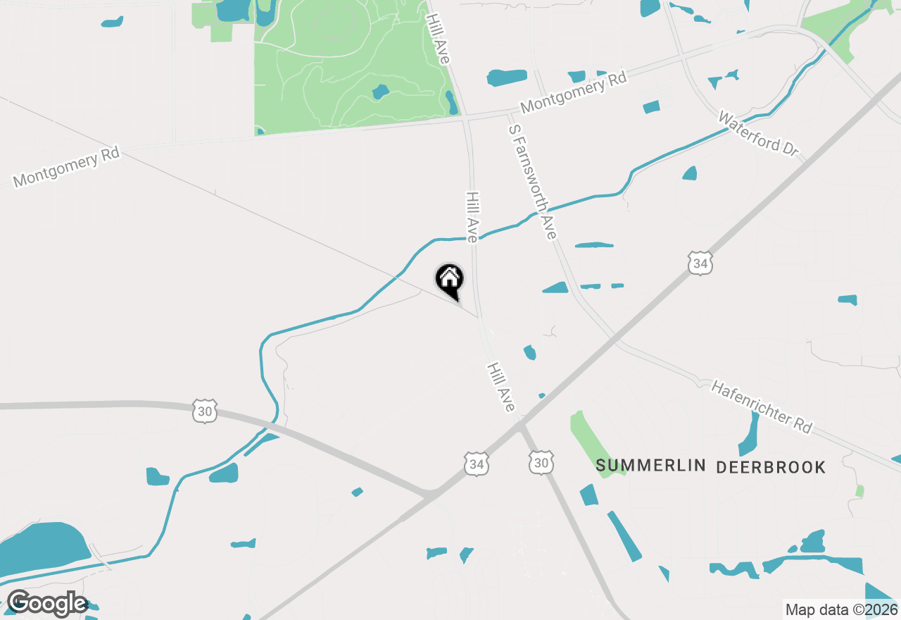 Map of 1026 Emerald Drive, Montgomery, IL 60538