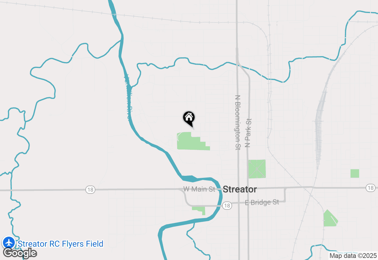 Map of 702 N Harrison Street, Streator, IL 61364