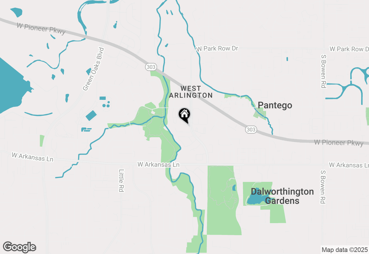 Map of 4018 Willowrun Lane, Arlington, TX 76013