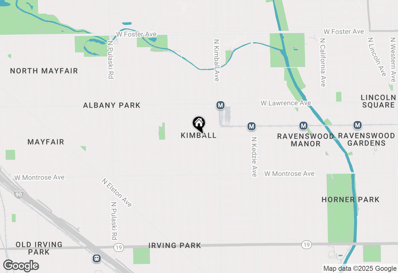 Map of 4606 N Saint Louis Avenue, Chicago, IL 60625