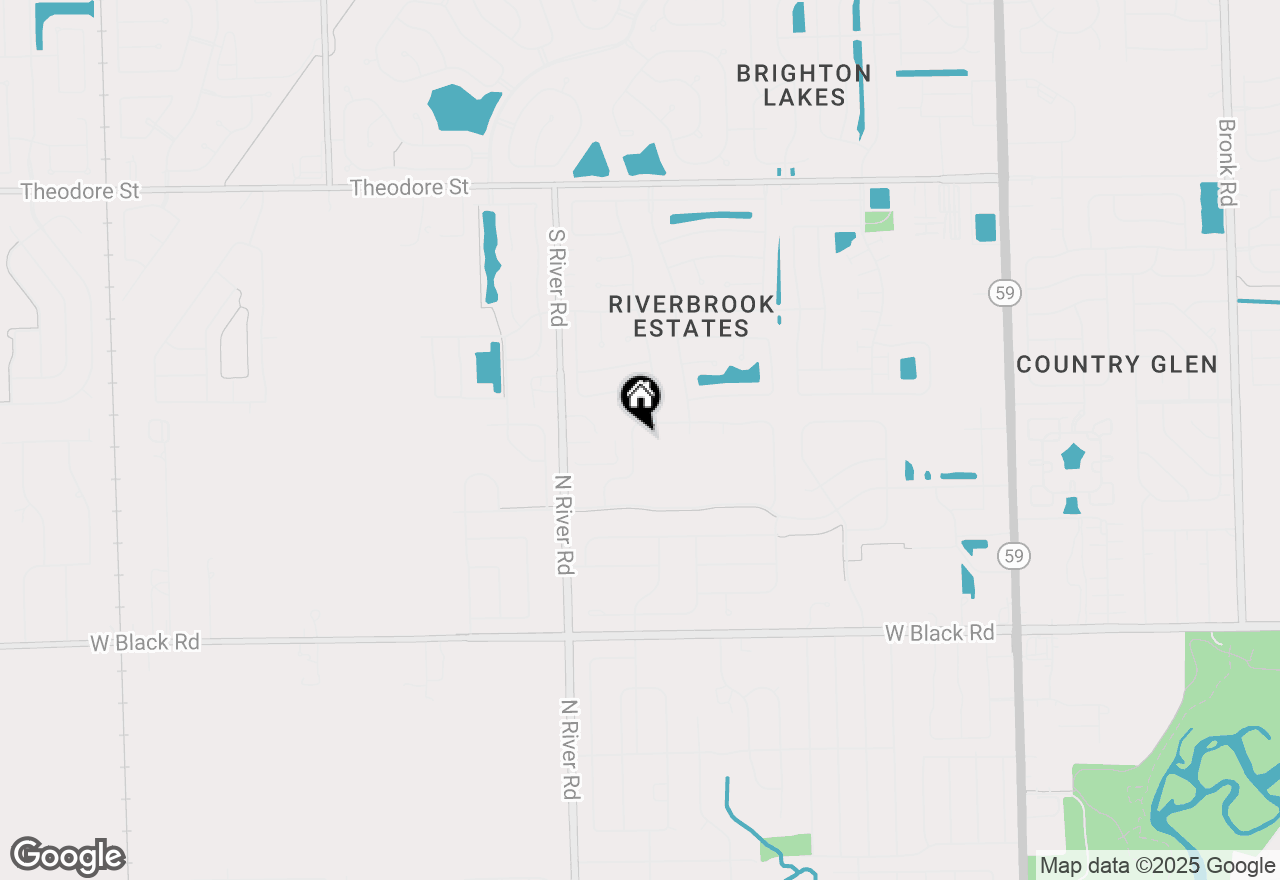 Map of 1104 Breckenridge Lane, Shorewood, IL 60404