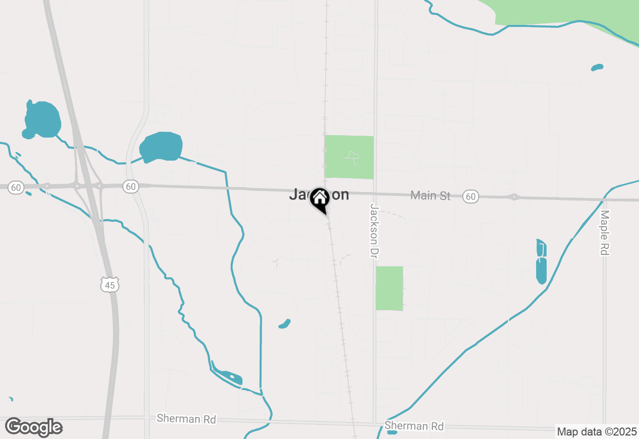 Map of N162W21966 Poppy Rd, Jackson, WI 53037