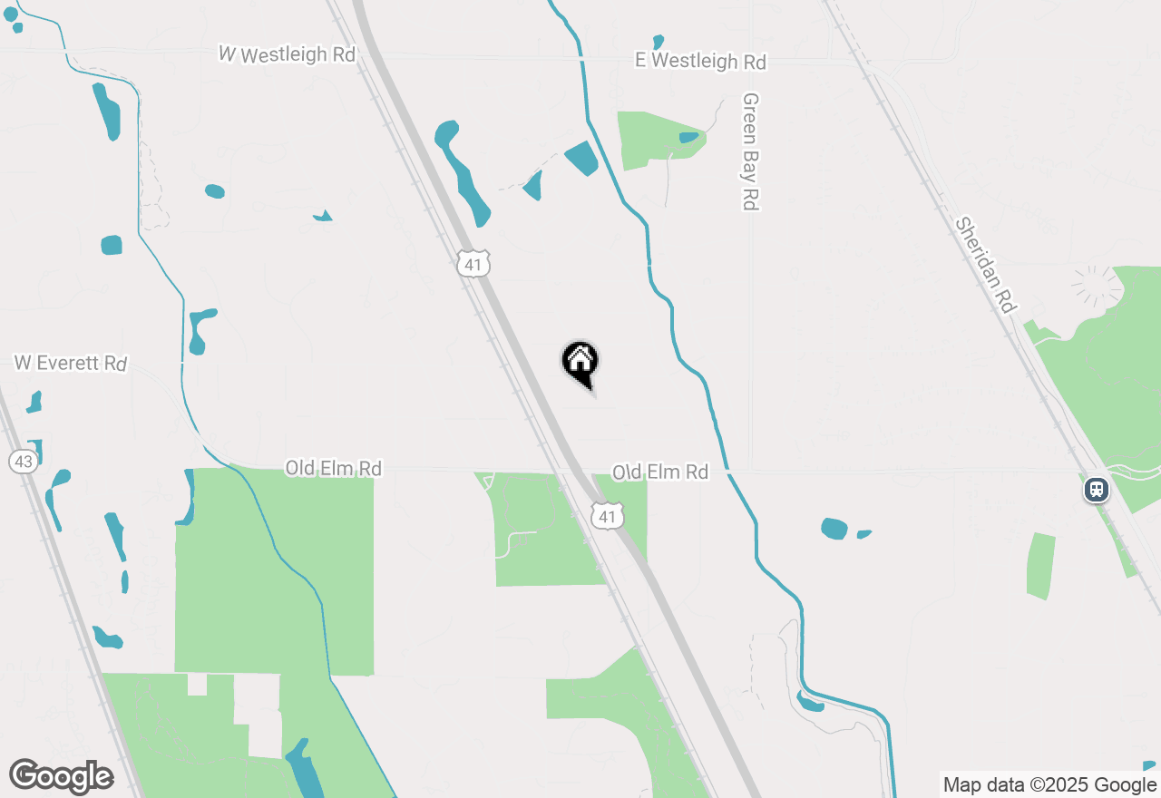 Map of 70 Marion Avenue, Lake Forest, IL 60045