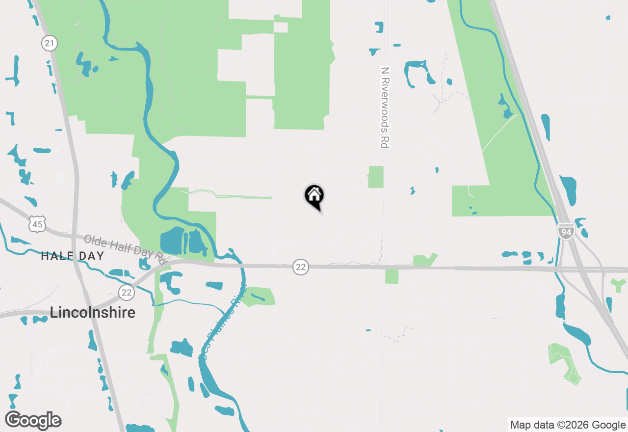 Map of 121 Pembroke Drive, Lincolnshire, IL 60045