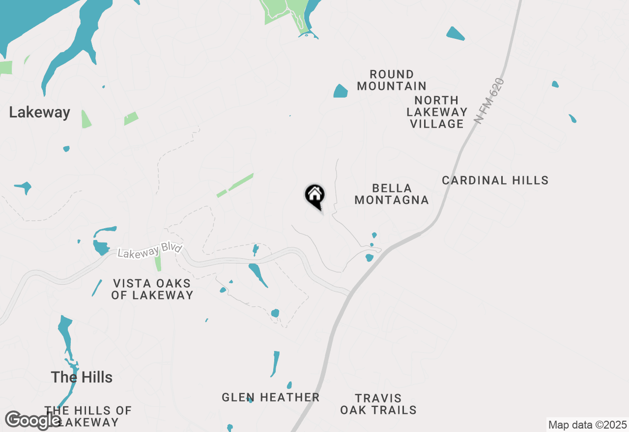 Map of 103 Hazeltine Ct, Lakeway, TX 78734