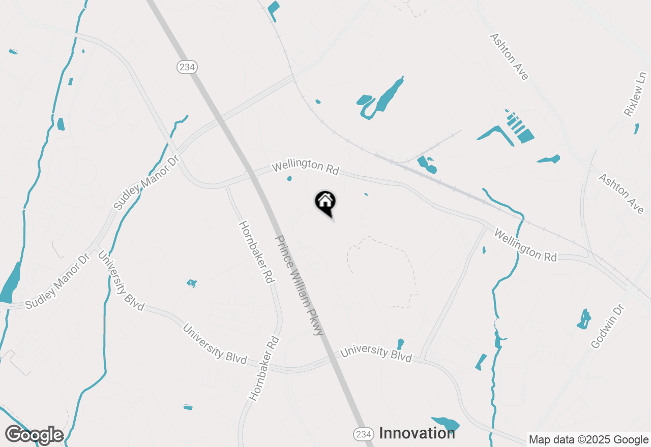 Map of 11280 Aristotle Street, Manassas, VA 20109