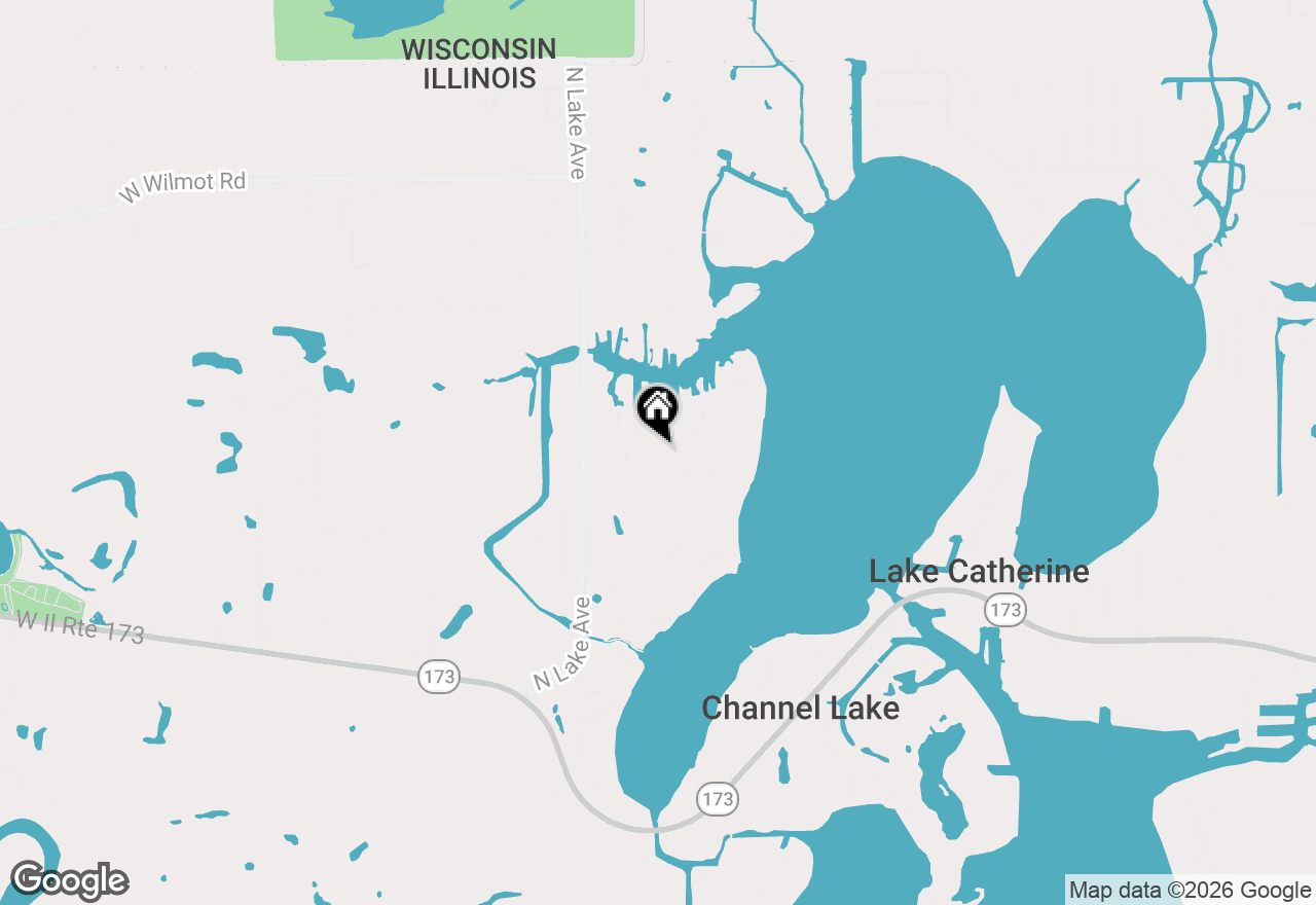 Map of 26330 W Grapevine Avenue, Antioch, IL 60002