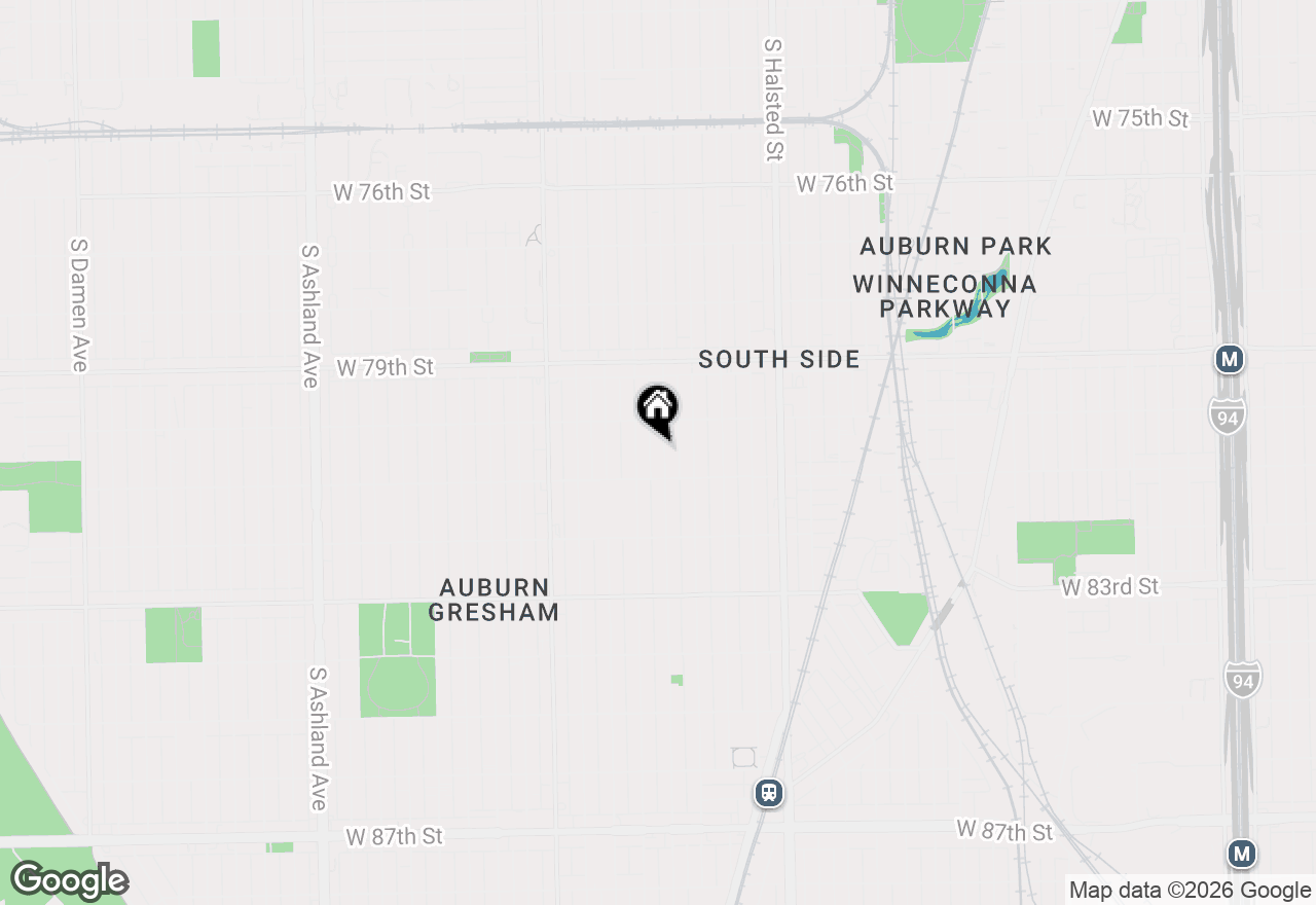 Map of 8030 S Morgan Street, Chicago, IL 60620