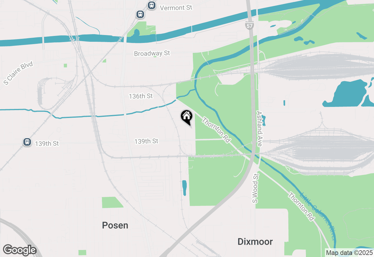 Map of 13809 Seeley Avenue, Blue Island, IL 60406