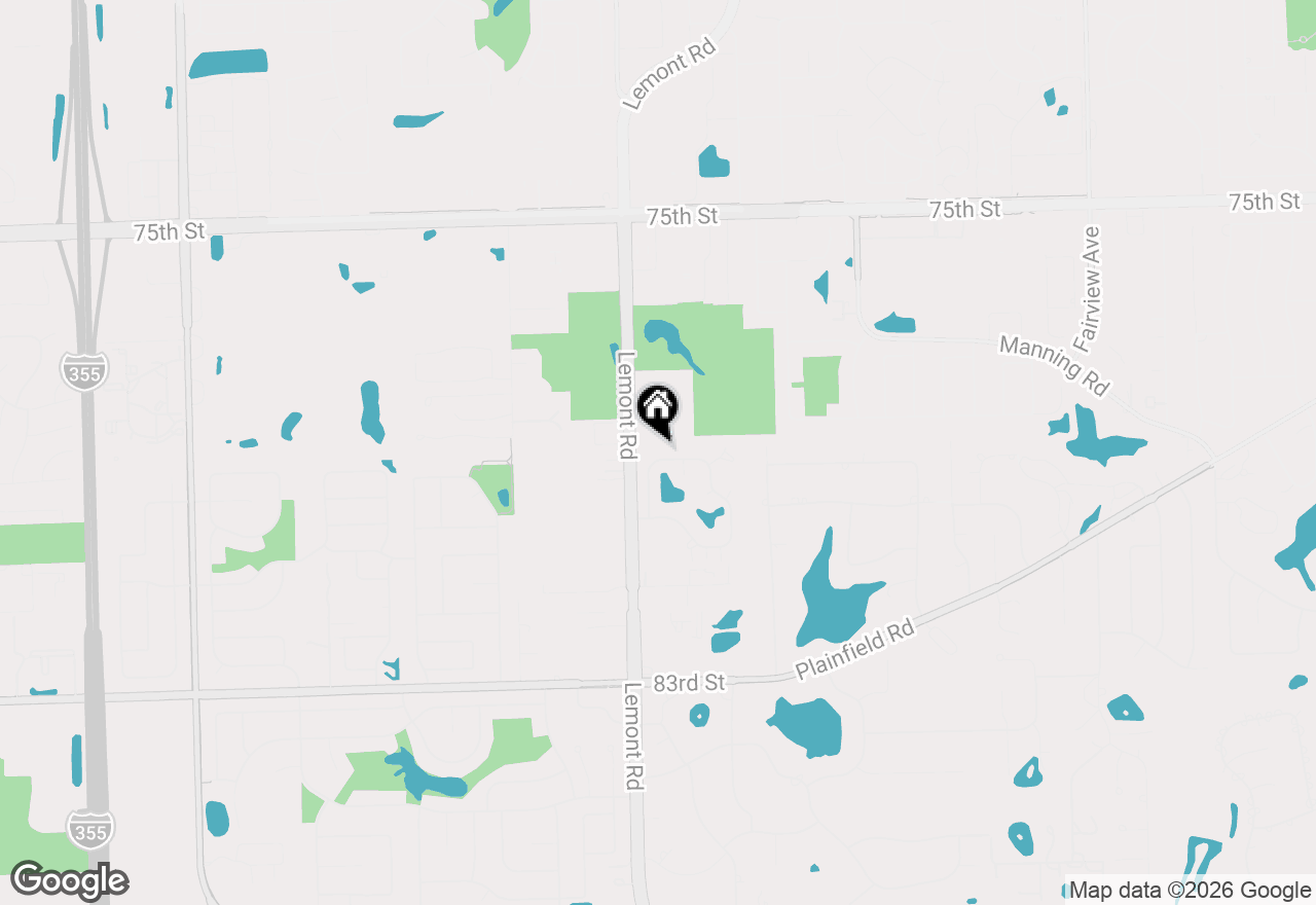 Map of 2772 Whitlock Drive, Darien, IL 60561