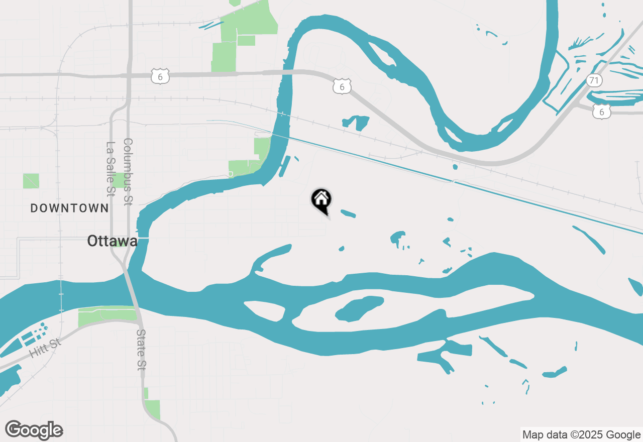 Map of 711 Griffith Court, Ottawa, IL 61350