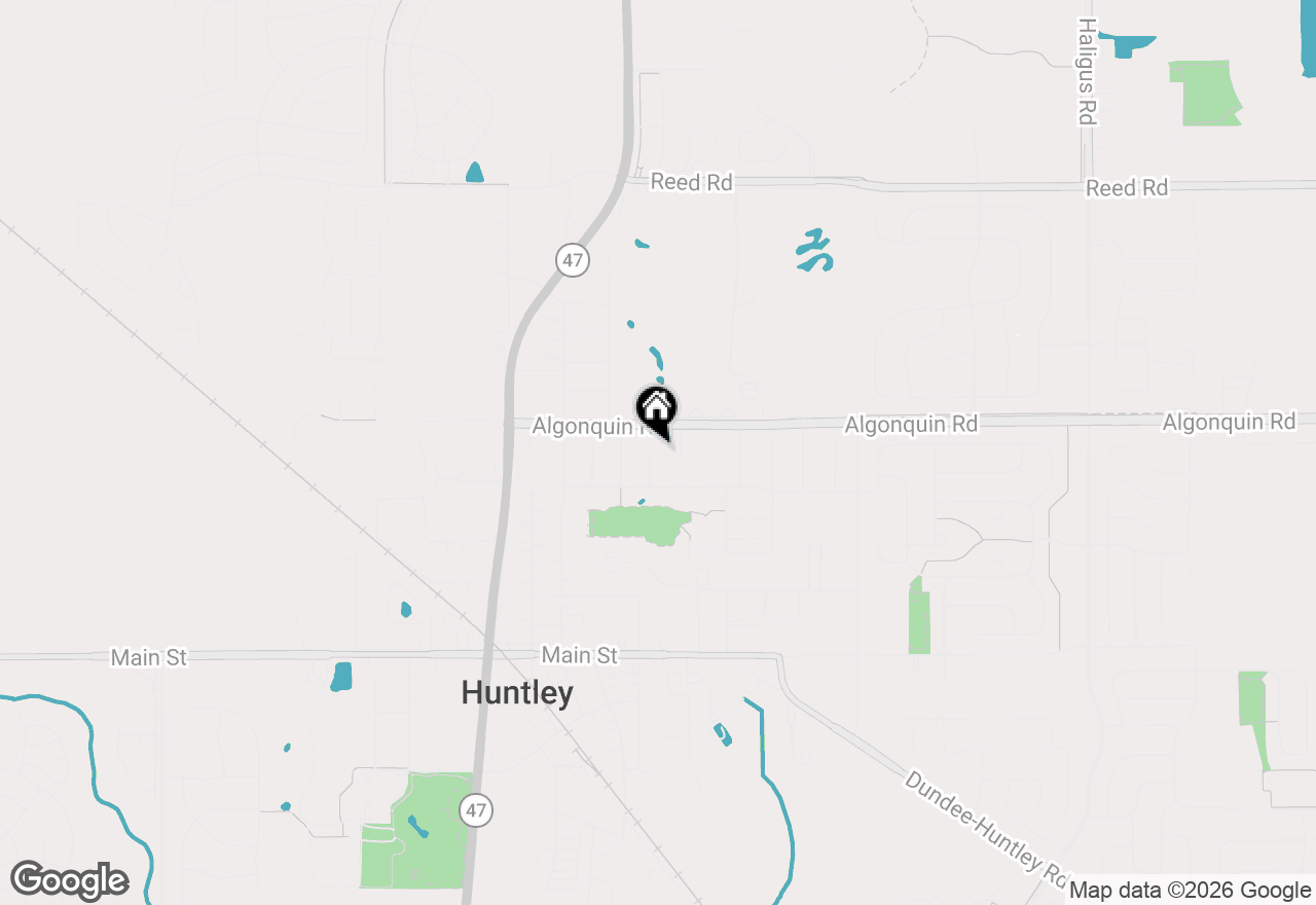 Map of 10610 Mathew Street, Huntley, IL 60142