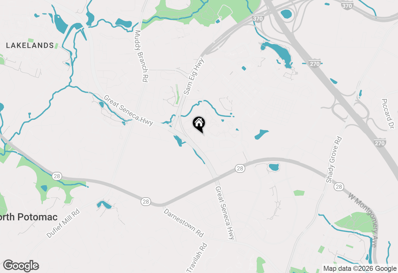 Map of 28 Sterling Court, Rockville, MD 20850