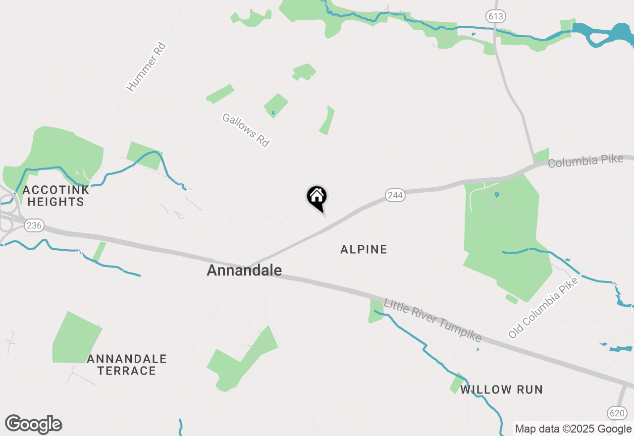 Map of 4121 Chatelain Road #205, Annandale, VA 22003