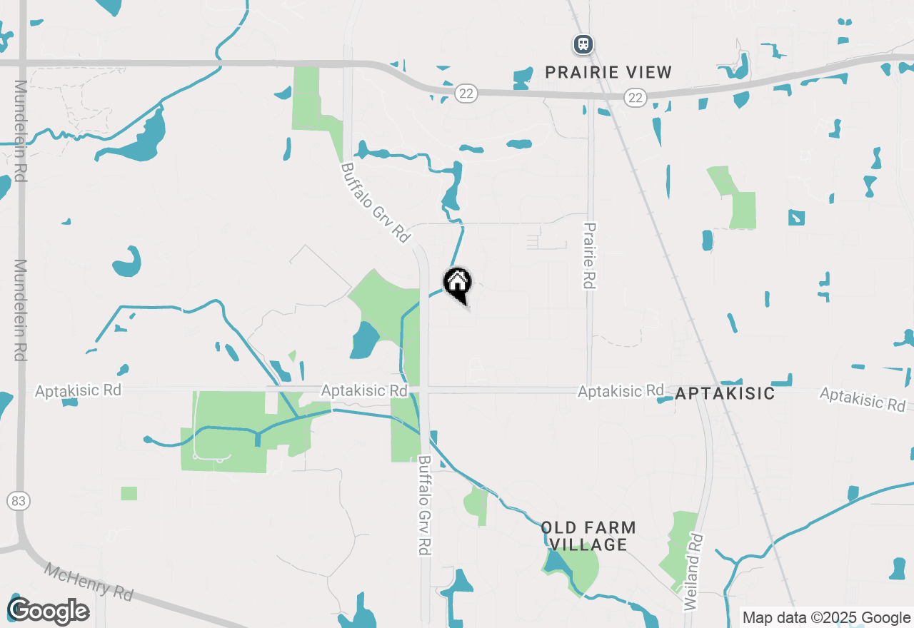 Map of 268 Hoffmann Drive, Buffalo Grove, IL 60089