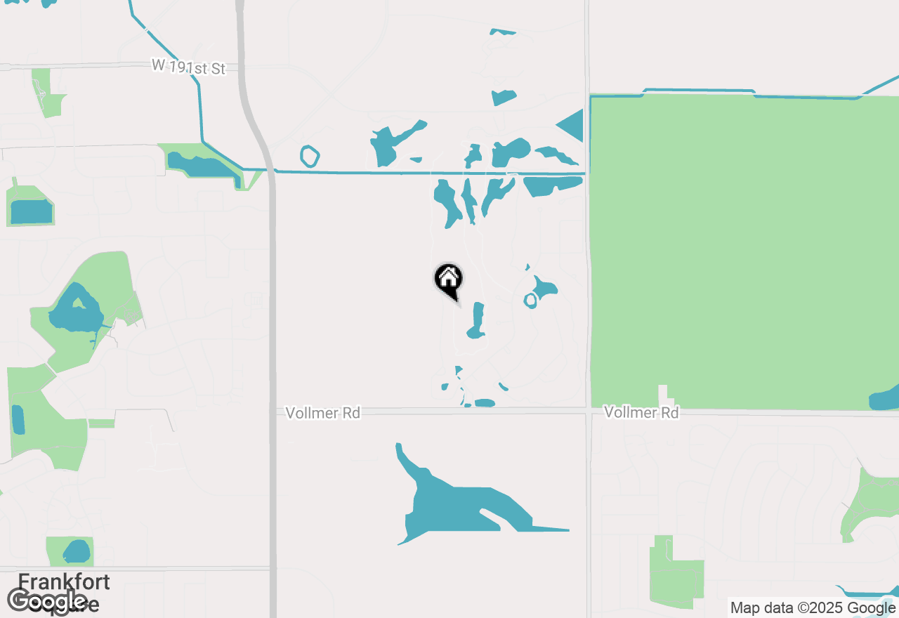 Map of 105 Iliad Drive, Tinley Park, IL 60477