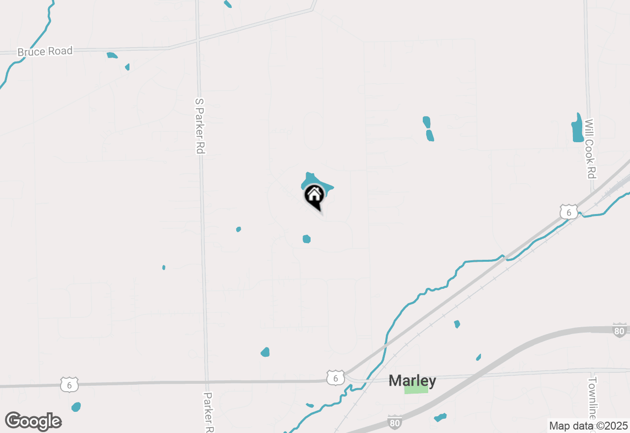 Map of 18000 S Crystal Lake Drive, Mokena, IL 60448